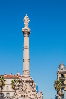 Fransa 'nın güneyindeki Marsilya' daki eski şehir merkezi 