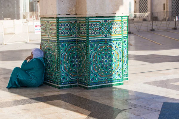 Mezquita Hassan Una Mezquita Casablanca Marruecos Mezquita Más Grande Funcionamiento —  Fotos de Stock