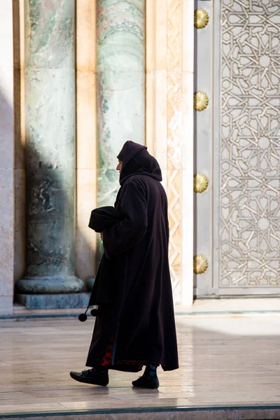 Mosquée Hassan Est Une Mosquée Casablanca Maroc Est Grande Mosquée — Photo