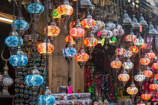 Beautiful turkish mosaic lamps on Mostar bazaar, city in Bosnia-Herzegovina. All balkans country have an arabic art heritage from the Ottoman empire.