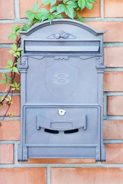 Mailbox on the wall — Stock Photo, Image