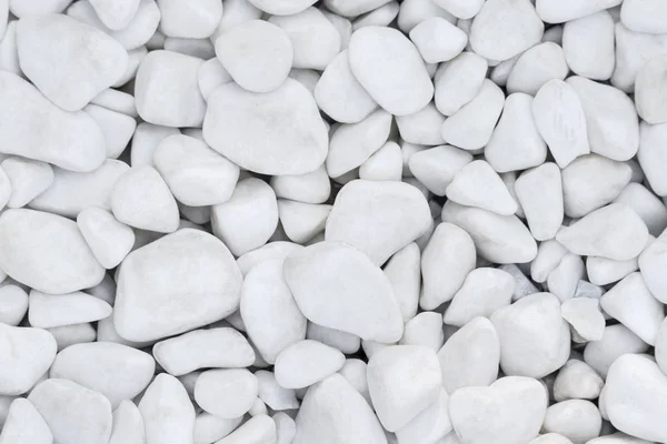 背景としての白い装飾的な砂利のテクスチャ — ストック写真