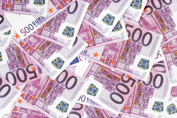 Vijfhonderd euro bill achtergrond — Stockfoto