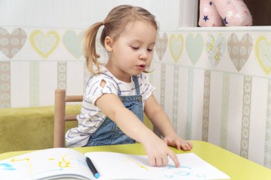 onun çizim noktalarına kız