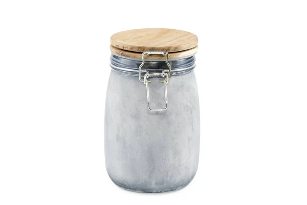 Jar with lid for the kitchen — Stock Photo, Image