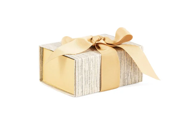 Gift box with bow — Stock Photo, Image