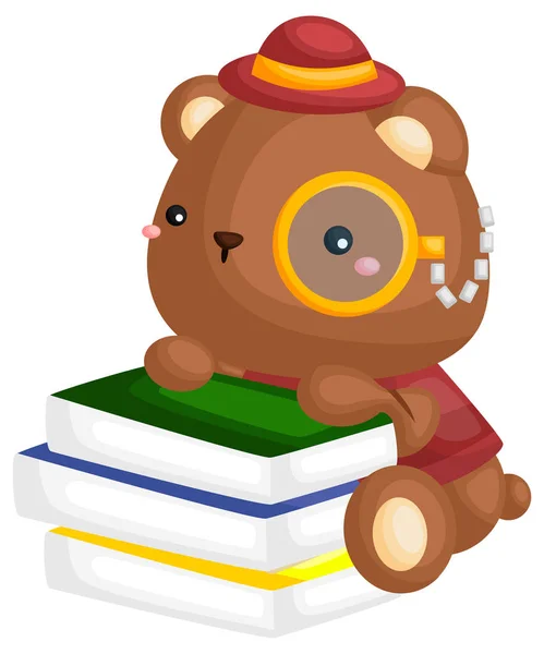Ведмедів Книги — стоковий вектор