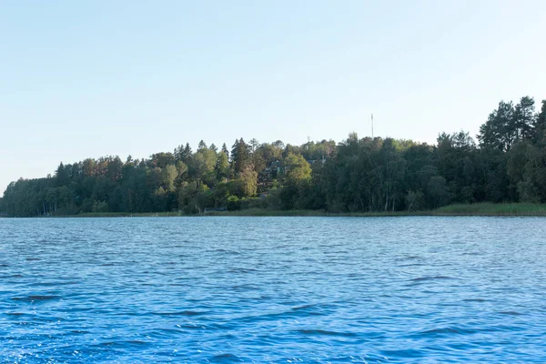Ладожское Озеро Каменной Набережной Сортавала Высокое Качество Фото — стоковое фото