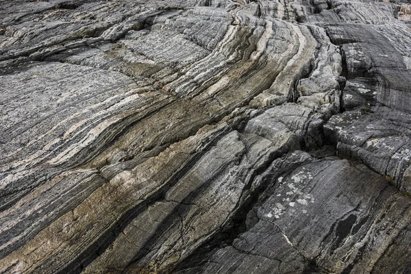 Tle Natura Skały Zobacz Wybrzeżu Słynnej Ocean Atlantycki Road Atlanterhavsveien — Zdjęcie stockowe