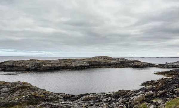 Kameny Zobrazit Pobřeží Slavných Atlantského Oceánu Road Quot Møre Romsdal — Stock fotografie