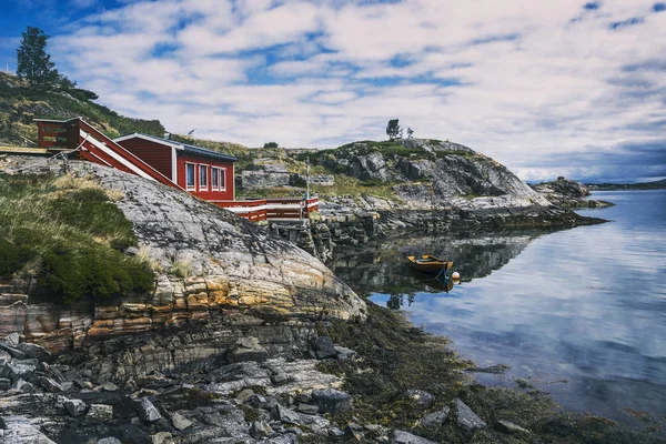 Beautiful Landscape Coast Famous Atlantic Ocean Road Atlanterhavsveien More Romsdal — стоковое фото