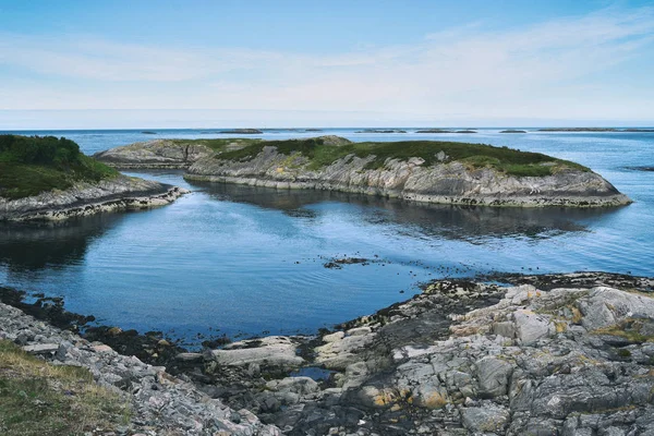 Krásná Krajina Pobřeží Slavných Atlantského Oceánu Road Quot Møre Romsdal — Stock fotografie