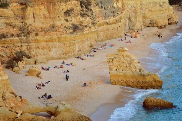 Algarve Praia Destino Incrível Portugal Todas Estações Atração Para Muitos — Fotografia de Stock