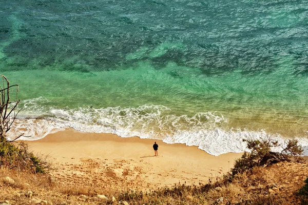 Nature connection. Algarve beach, amazing destination in portugal and  all seasons attraction for many tourists in entire world.