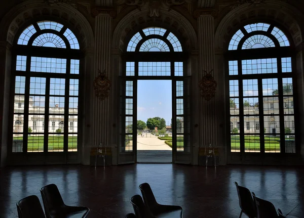 Turín Italia Julio 2017 Interior Del Palacio Stupinigi Residencia Caza — Foto de Stock