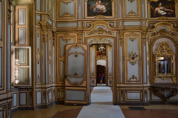 Turín Italia Julio 2017 Interior Del Palacio Stupinigi Residencia Caza — Foto de Stock