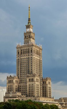 Polonya'da Varşova bilim ve Kültür Sarayı .