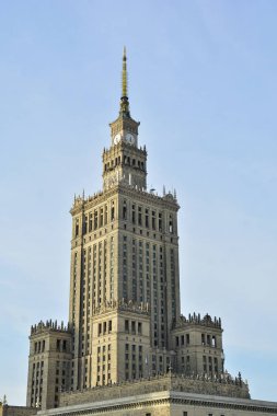 Polonya'da Varşova bilim ve Kültür Sarayı .