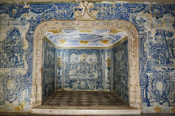 Sintra Portugal Octubre 2017 Decoración Exterior Patio Del Palacio Nacional — Foto de Stock