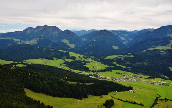 Buchensteinwand Mountain Seen Jakobskreuz Cross Sankt Ulrich Pillersee Austria — Stock Photo, Image