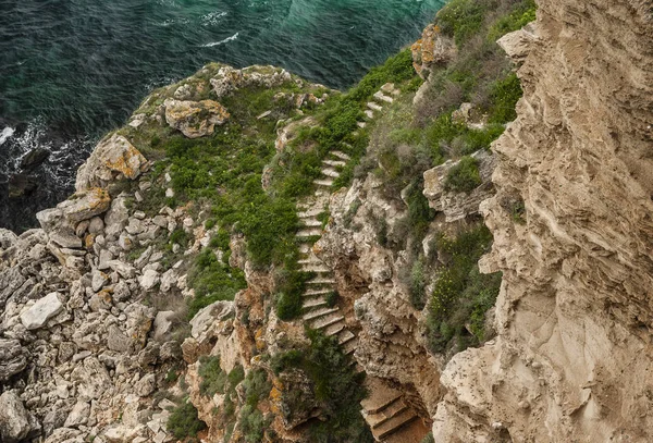 Kaliakra Bulgaria Europa Mayo 2015 Reserva Natural Costa Del Mar — Foto de Stock