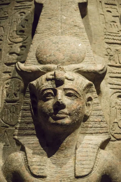 Exponát Egyptian Turins Museum Egizio Itálie Druhá Světě Káhiře Muzea — Stock fotografie