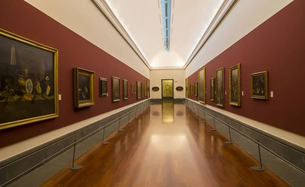 Indoor Capodimonte Museo Nel Grandioso Palazzo Borbonico Uno Dei Più — Foto Stock