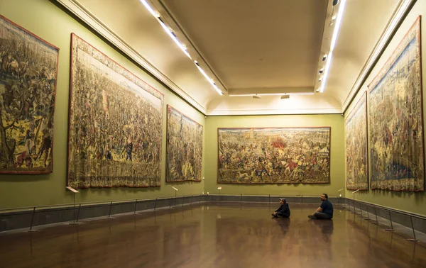 Indoor Capodimonte Museum Grand Bourbon Palace Один Найважливіших Італійських Музеїв — стокове фото