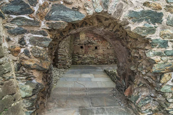 Sacra San Michele Abadía San Miguel Antiguo Complejo Religioso Monte — Foto de Stock