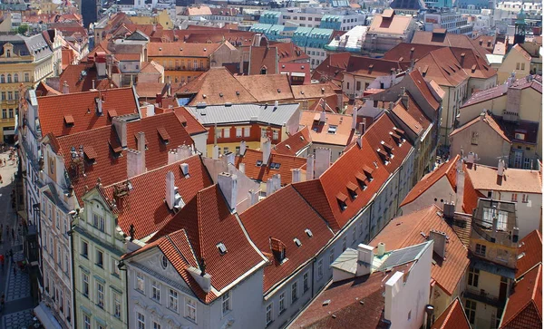 Praga República Checa Julio 2014 Old Town Hall Tower Ofrece — Foto de Stock