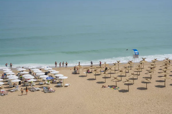 Golden Sands Beach Varna May 2016 Golden Sands Beach Summer — Stock Photo, Image