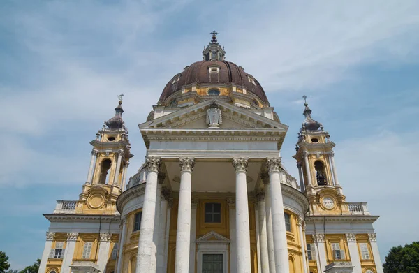 Turín Italia Junio 2015 Basílica Superga Famosa Iglesia Las Cercanías — Foto de Stock