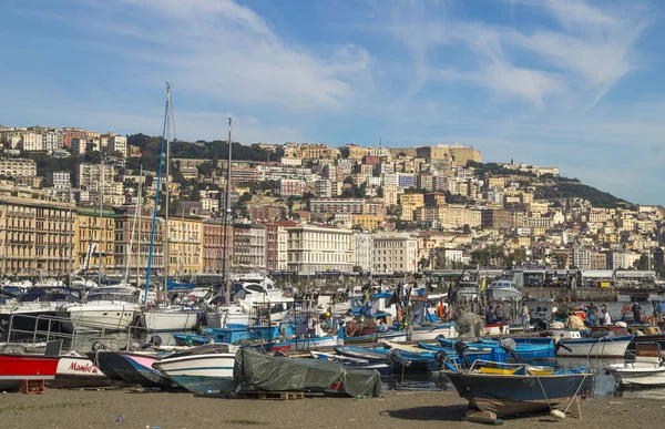 Napoli Italia Novembre 2015 Colorato Golfo Napoli Sorprendente Attrazione Turistica — Foto Stock