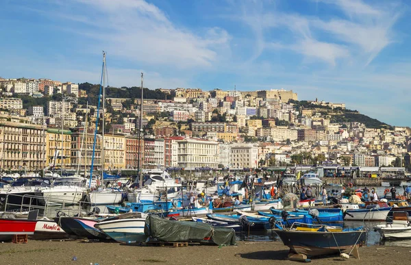 Napoli Italia Novembre 2015 Colorato Golfo Napoli Sorprendente Attrazione Turistica — Foto Stock