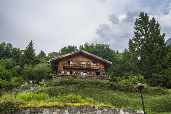 Chatel France Juillet 2015 Château Village Attraction Française Dans Les — Photo