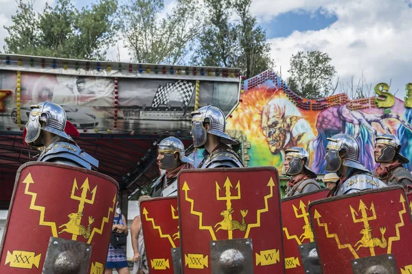 Константа Румыния Августа 2016 Года Первое Издание Antique Festival Danais — стоковое фото