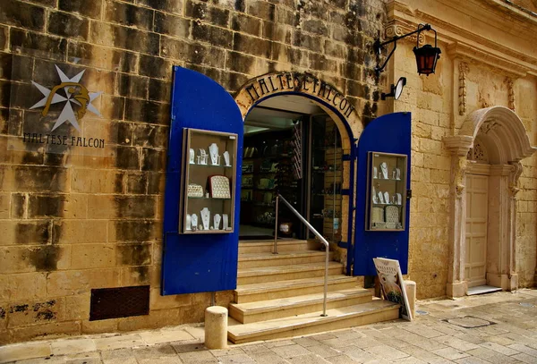 Mdina Ilha Malta Europa Novembro 2015 Mdina Uma Cidade Medieval — Fotografia de Stock
