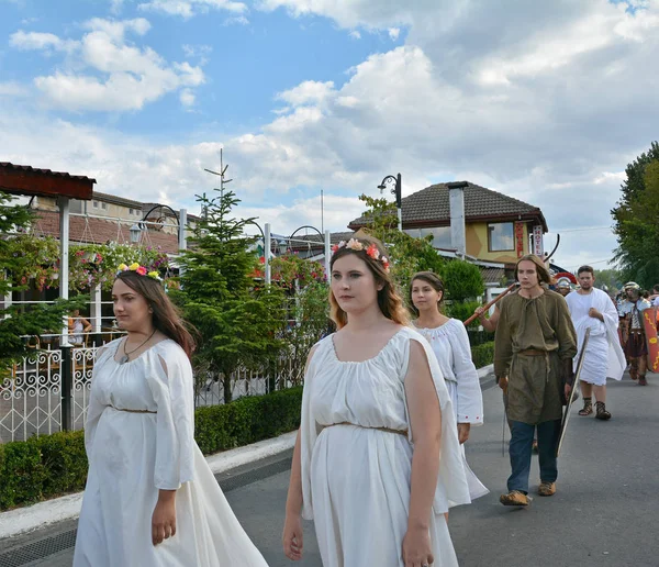 Constanta Rumänien August 2016 Erste Ausgabe Des Antique Festival Danais — Stockfoto