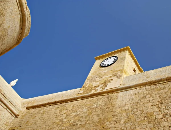 Las Murallas Ciudadela Victoria Rabat Isla Gozo Malta — Foto de Stock