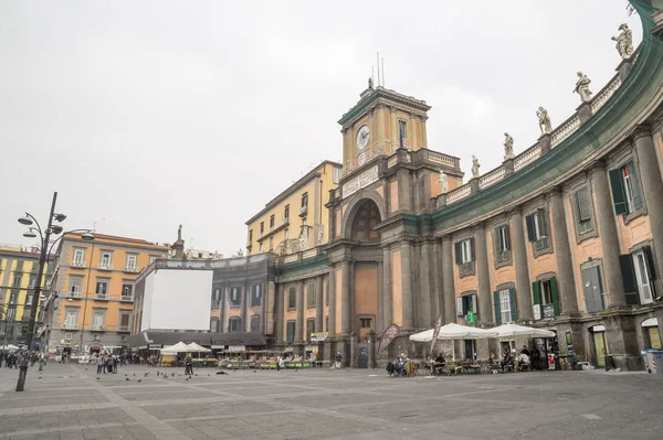Napels Italië November 2015 Uitzicht Straat Het Historische Centrum Van — Stockfoto