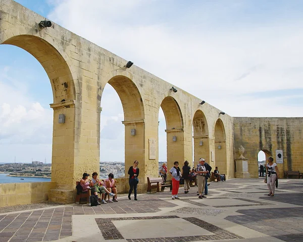 Las Murallas Ciudadela Victoria Rabat Isla Gozo Malta — Foto de Stock