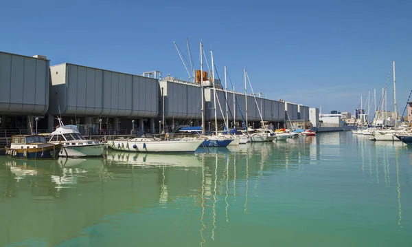Genova Włochy Czerwca 2015 Widok Starego Portu Genui Włochy — Zdjęcie stockowe
