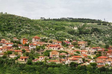 Balçık görünümü, Karadeniz kıyısındaküçük bir kasaba ve ünlü sahil beldesi, Bulgaristan