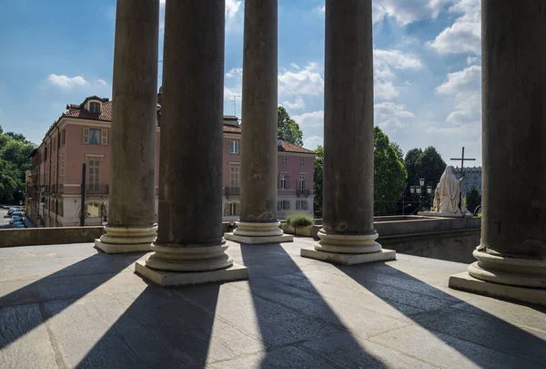 Turin, Italy, Europe - JUNE 28, 2015 . The Gran Madre di Dio Church in Turin.