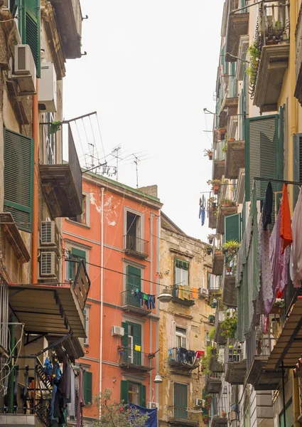 Naples Italia Noviembre 2015 Vista Calle Centro Histórico Nápoles Italia — Foto de Stock