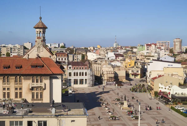 Constanta County Romania October 2015 Pandangan Udara Kota Tua Constanta — Stok Foto