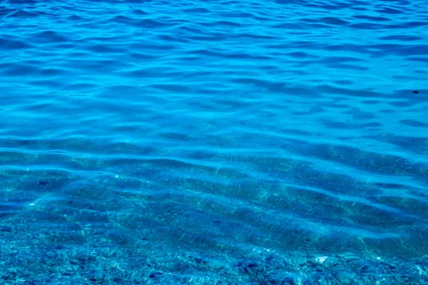 Fundo Água Mar Mediterrâneo — Fotografia de Stock