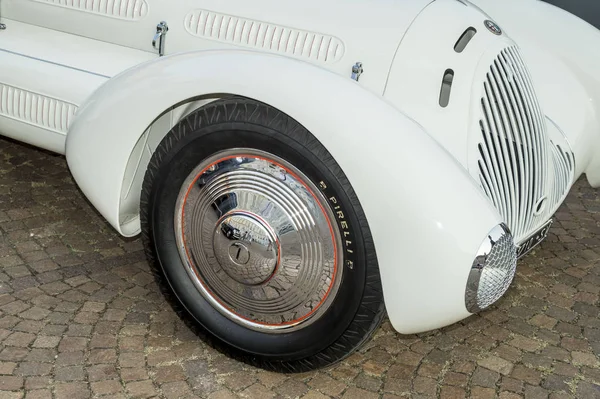 Turin Itália Junho 2015 Elegância Competição Para Carros Uma Noite — Fotografia de Stock