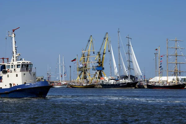 Port Constanta Rumänien Maj 2014 Port Constanta Ligger Svarta Havets — Stockfoto