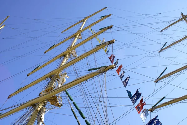 Port Constanta Rumania Mayo 2014 Brice Mircea Buque Escuela Marina — Foto de Stock